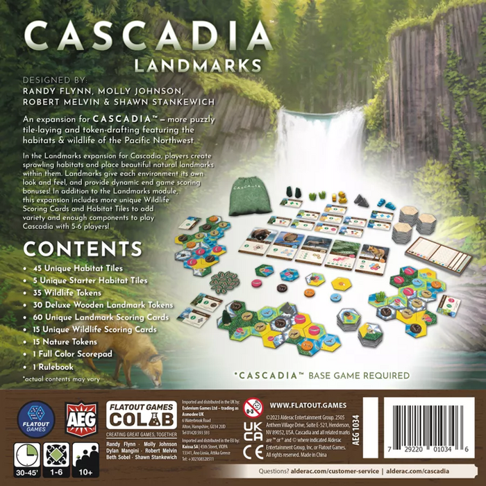 Cascadia Landmarks - Pastime Sports & Games