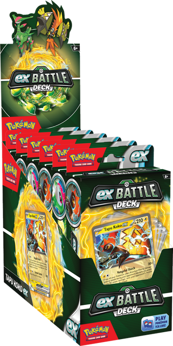 Pokemon ex Battle Decks Tapu Koko ex / Iron Leaves ex