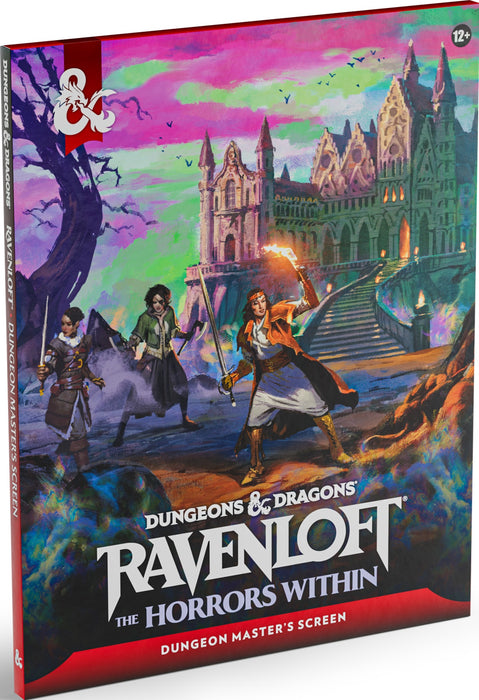 Dungeons & Dragons Ravenloft The Horrors Within Dungeon Master's Screen - Pastime Sports & Games