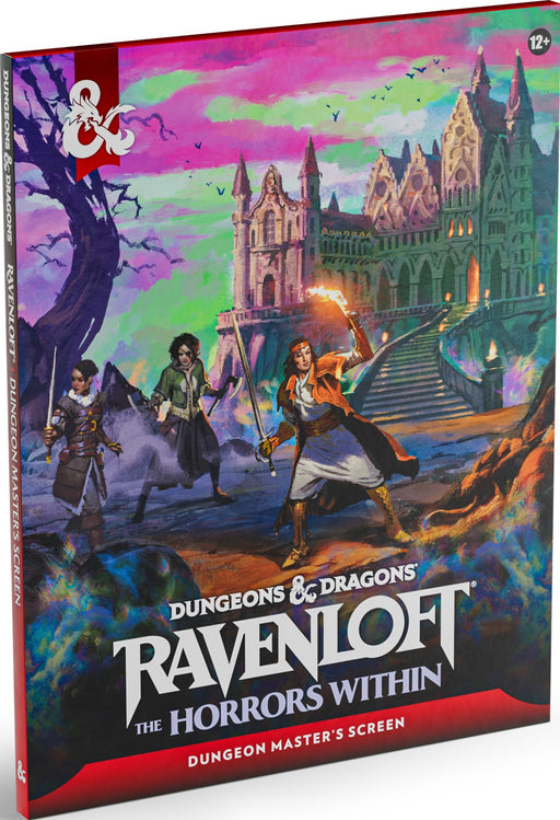 Dungeons & Dragons Ravenloft The Horrors Within Dungeon Master's Screen - Pastime Sports & Games