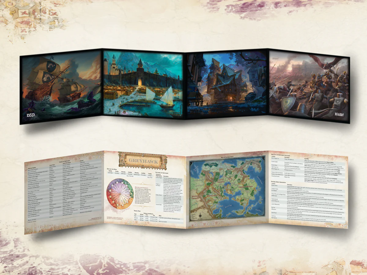 Beadle & Grimm's Dungeons and Dragons Dungeon Master's Guide Premium Maps - Pastime Sports & Games