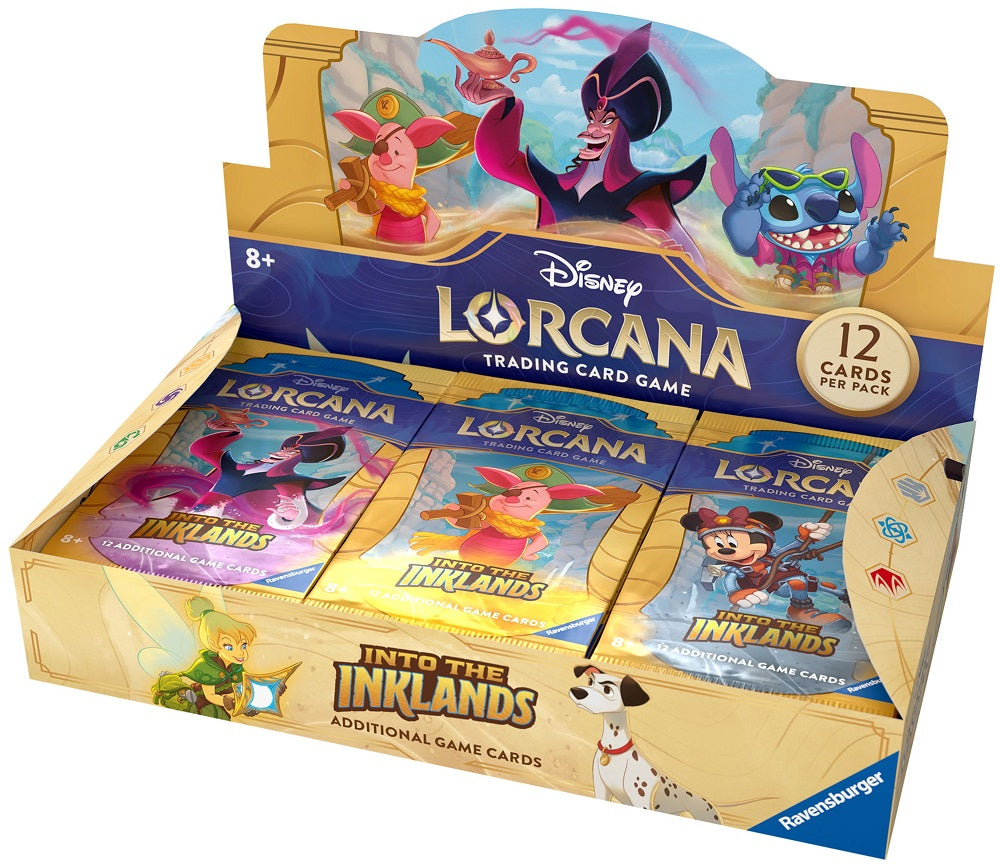 Disney Lorcana Box ×4 単品パック×32 Disney Lorcana Into The Inklands Booster Box / Case SALE!– Pastime