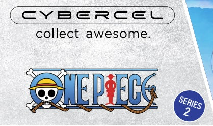 Cybercel One Piece Anime Series Two Trading Cards PRE ORDER