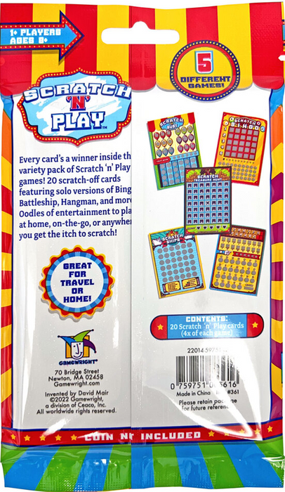 Scratch N' Play - Pastime Sports & Games