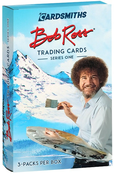 Cardsmiths Bob Ross Trading Cards Series One Hanger / Case - Pastime Sports & Games