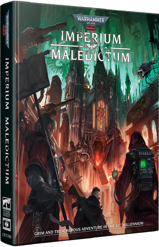 Warhammer 40,000 Roleplay Imperium Maledictum Core Rulebook - Pastime Sports & Games