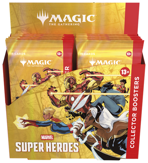 Magic The Gathering Marvel Super Heroes Collector Booster Box/Case - Pastime Sports & Games