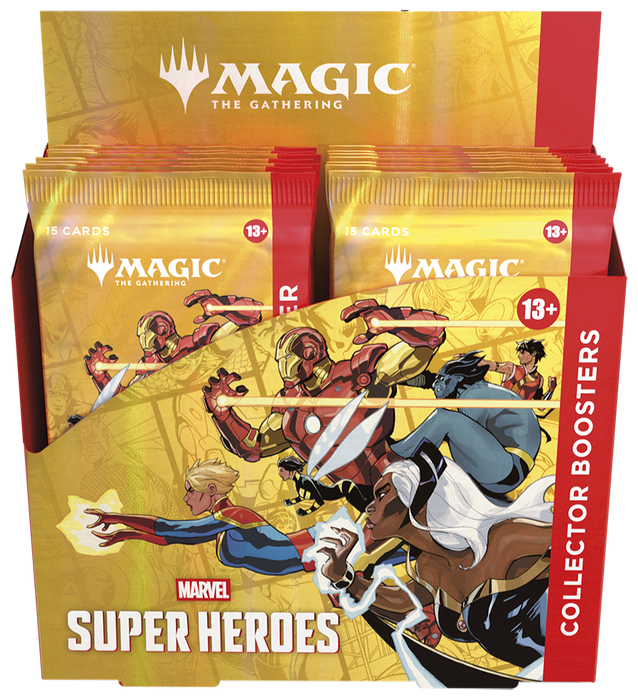 Magic The Gathering Marvel Super Heroes Collector Booster Box/Case - Pastime Sports & Games
