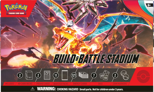 Pokemon Obsidian Flames Build & Battle Stadium PRE ORDER - Pastime Sports & Games