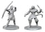 Pathfinder Battles Deep Cuts Unpainted Miniatures Elf Hunter & Catfolk Bandit - Pastime Sports & Games