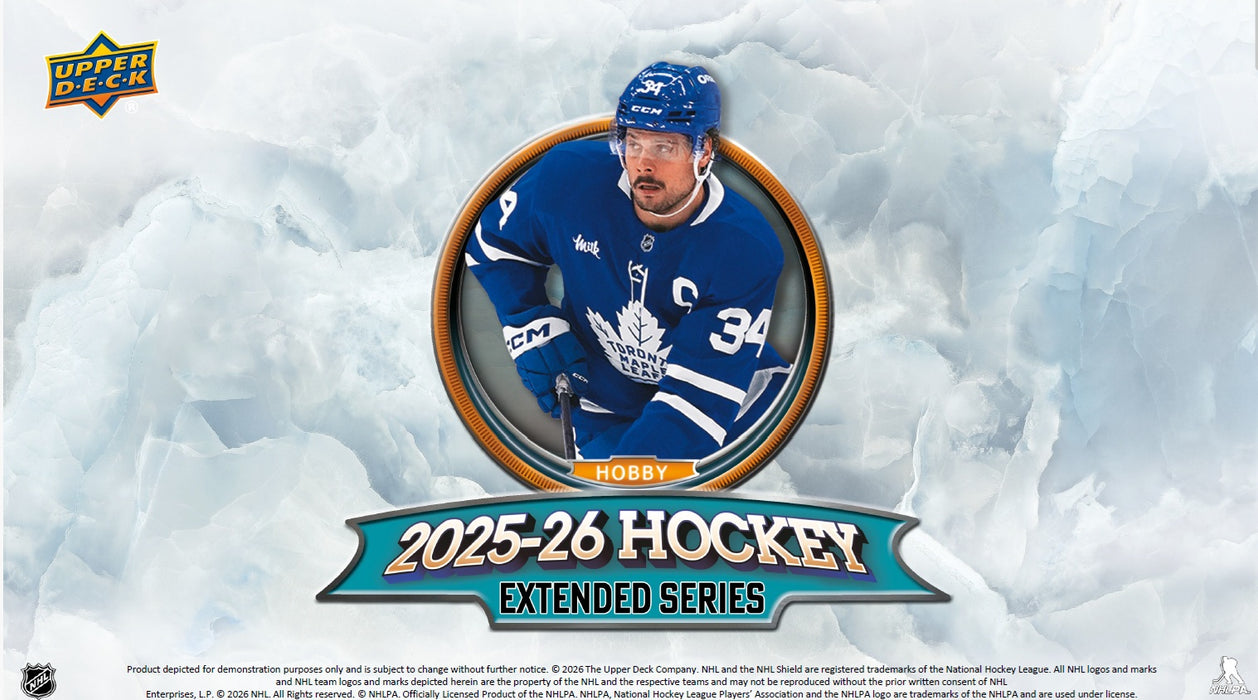 2025/26 Upper Deck Extended Series NHL Hockey Hobby Box/Case - Pastime Sports & Games