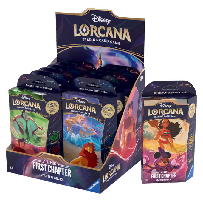 Disney Lorcana The First Chapter Starter Decks– Pastime Sports & Games