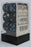 Brush 7-Piece Dice Set Dark Side with Blue - Pastime Sports & Games