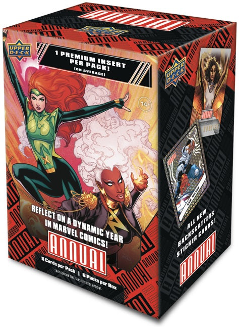 UPPER D·E·C·K MARVEL ANNUAL　新品未開封5パック 2022 Upper Deck Marvel Annual Trading Cards Box / Case | Pastime