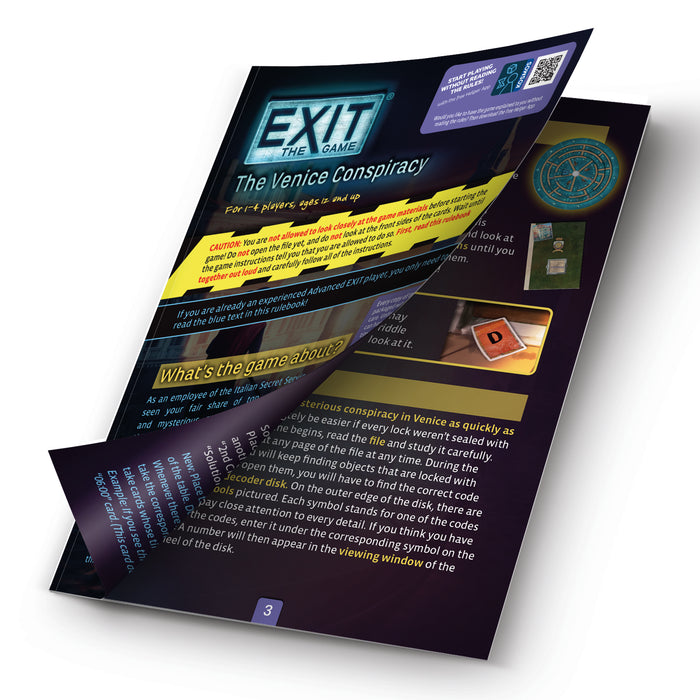 Exit The Venice Conspiracy - Pastime Sports & Games