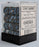 Brush 36-Piece Dice Set Dark Side with Blue - Pastime Sports & Games