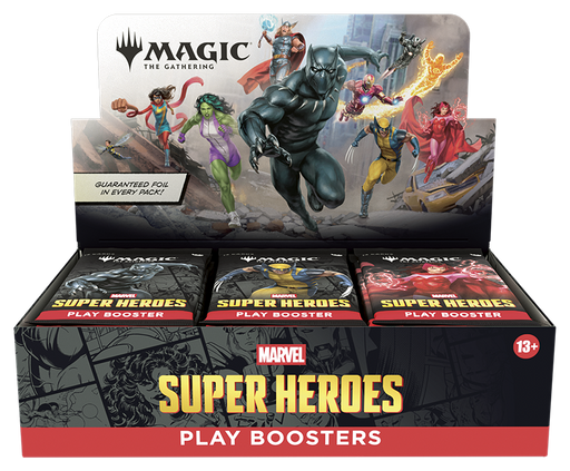 Magic The Gathering Marvel Super Heroes Play Booster Box/Case - Pastime Sports & Games