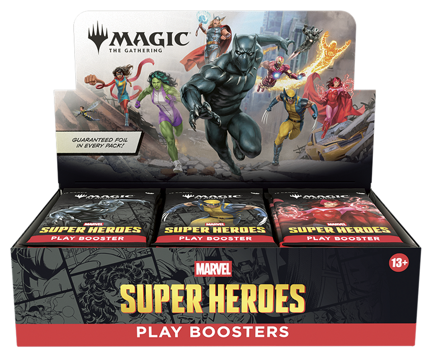 Magic The Gathering Marvel Super Heroes Play Booster Box/Case - Pastime Sports & Games