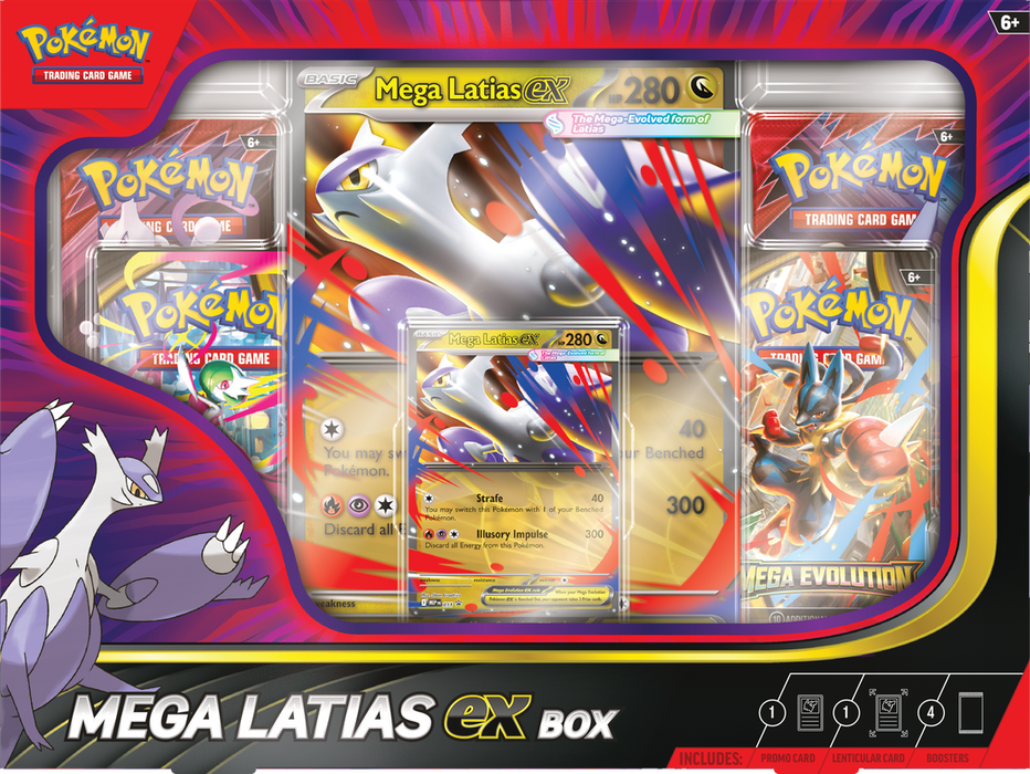 Pokemon Mega Latias EX Box PRE ORDER - Pastime Sports & Games