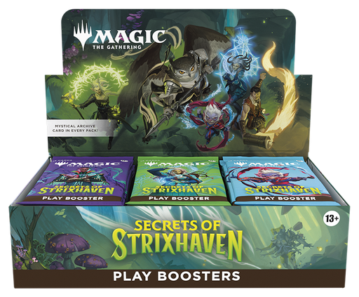 Magic The Gathering Secrets Of Strixhaven Play Booster Box/Case - Pastime Sports & Games