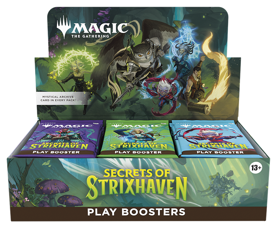 Magic The Gathering Secrets Of Strixhaven Play Booster Box/Case - Pastime Sports & Games