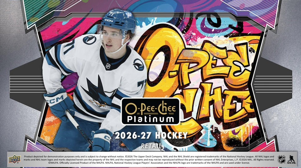 2026/27 Upper Deck O-Pee-Chee Platinum NHL Hockey Blaster Box/Case PRE ORDER