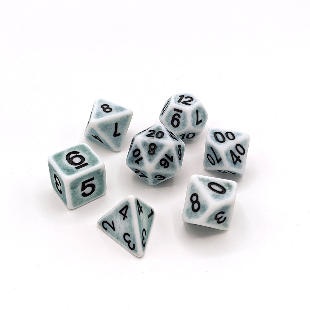 Die Hard Dice 7-Piece Dice Set Pine Ancients - Pastime Sports & Games