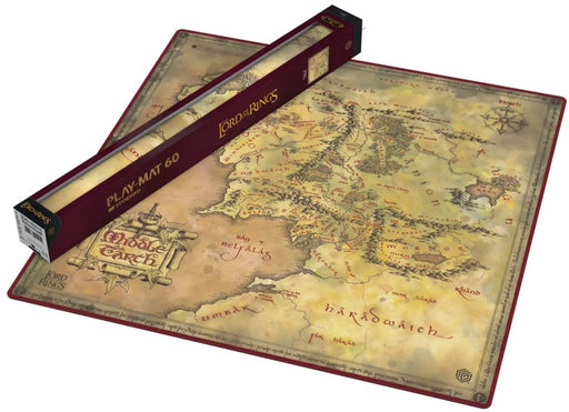 Ultra Pro 2-Player Playmat The Lord Of The Rings Places Of Middle Earth - Pastime Sports & Games