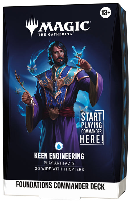 Magic The Gathering Foundations Commander Deck - Pastime Sports & Games