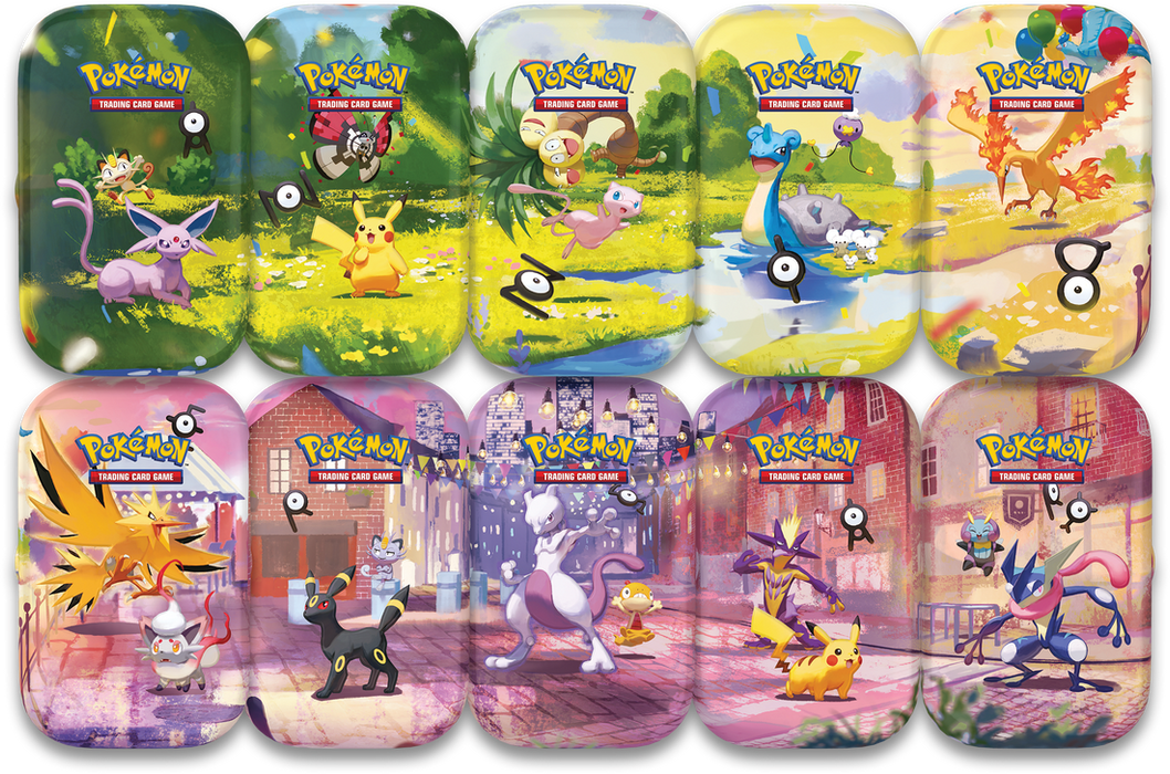 Pokemon 30th Celebration Mini Tins Display/Case PRE ORDER