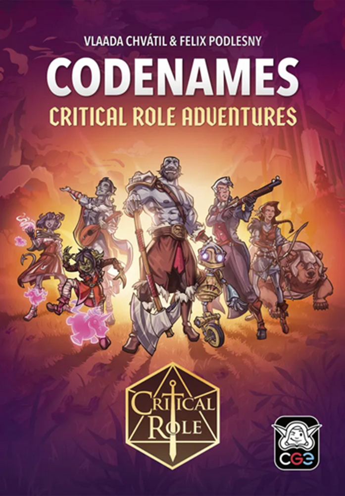 Codenames Critical Role Adventures - Pastime Sports & Games