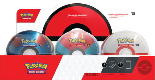 Pokemon 2023 Q3 Poke Ball Tins - Pastime Sports & Games