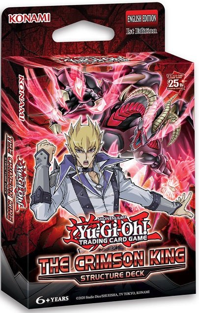 Yu-Gi-Oh! Structure Deck The Crimson King - Pastime Sports & Games