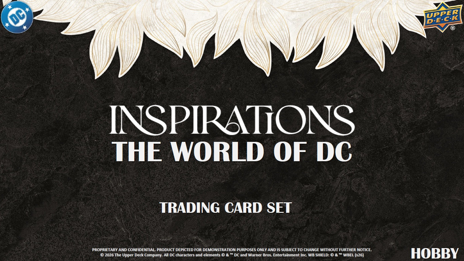 2026 Upper Deck Inspirations: The World of DC Hobby Box/Case - Pastime Sports & Games