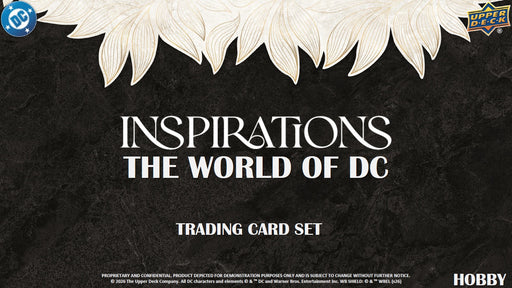 2026 Upper Deck Inspirations: The World of DC Hobby Box/Case - Pastime Sports & Games