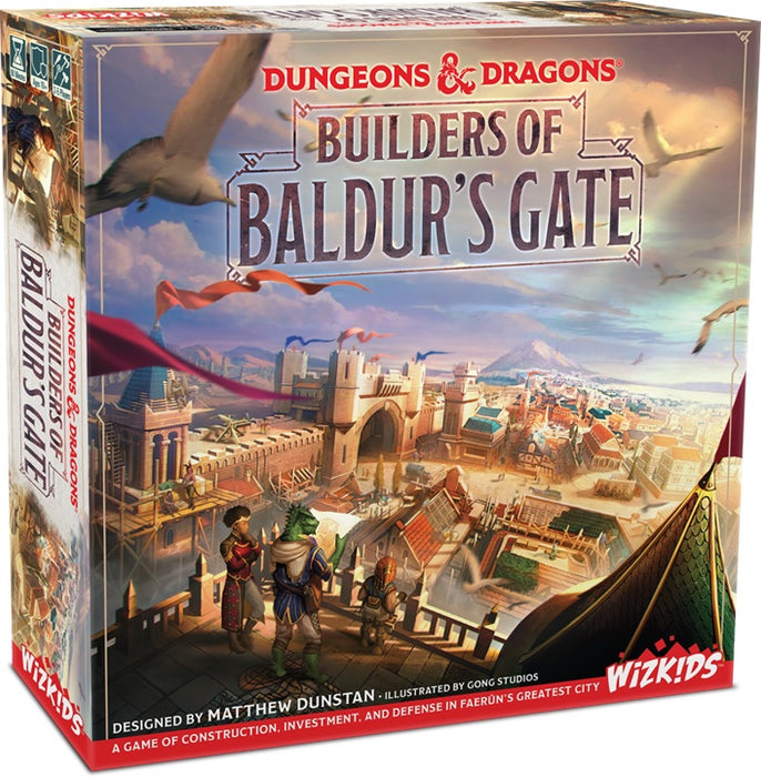 Dungeons & Dragons Builders Of Baldur's Gate Board Game - Pastime Sports & Games