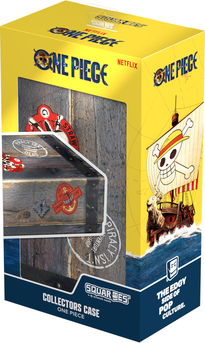 Ultimate Guard Squaroes Netflix One Piece Collector's Case Wooden Chest - Pastime Sports & Games