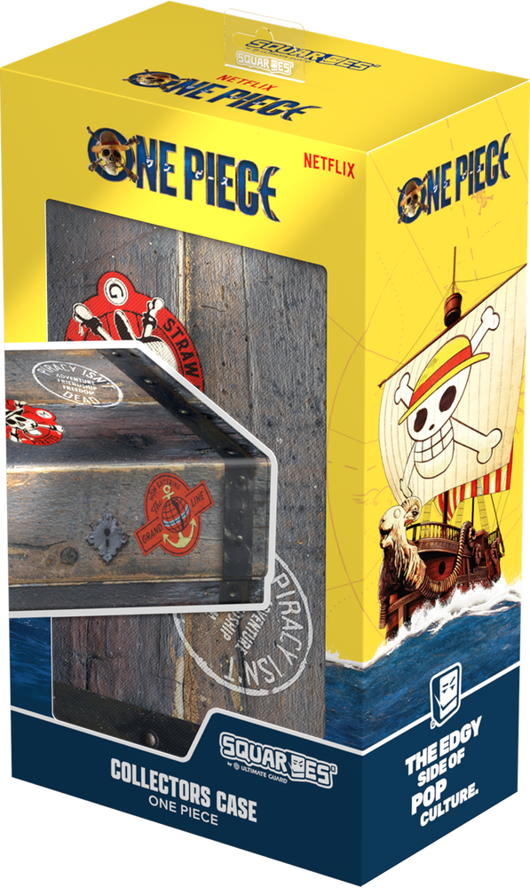 Ultimate Guard Squaroes Netflix One Piece Collector's Case Wooden Chest - Pastime Sports & Games