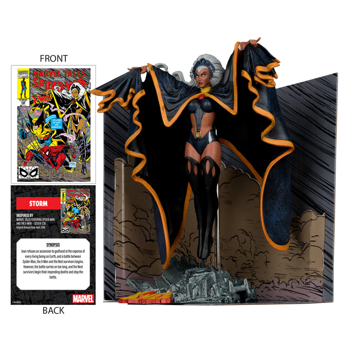 Marvel Storm 1:10th Scale Collection With Comic Scene (Marvel Tales Featuring Spider-Man And The X-Men #236) - Pastime Sports & Games