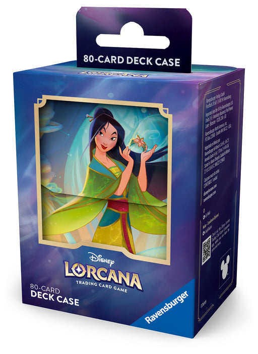 Disney Lorcana Deck Box Mulan PRE ORDER - Pastime Sports & Games