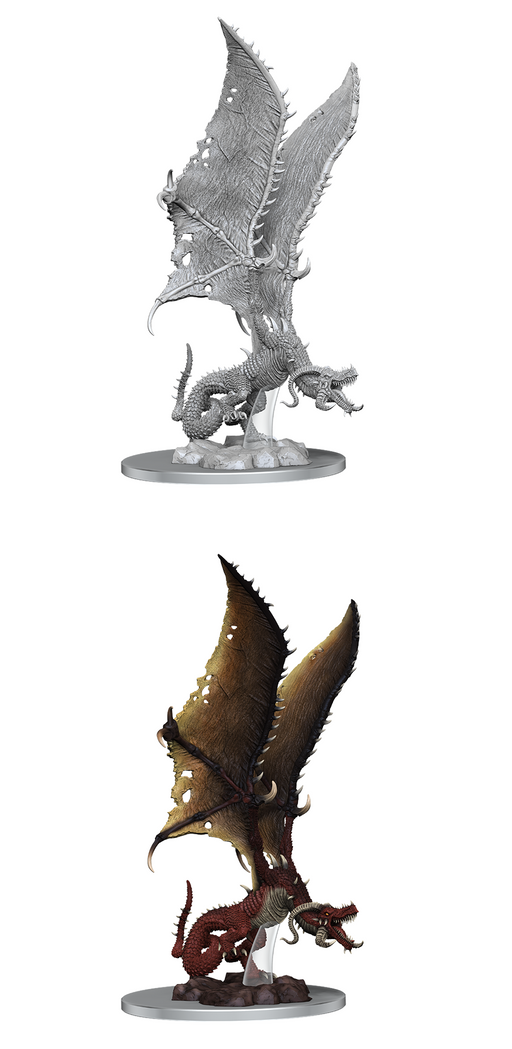 Deep Cuts Miniatures Flame Drake (90651) - Pastime Sports & Games