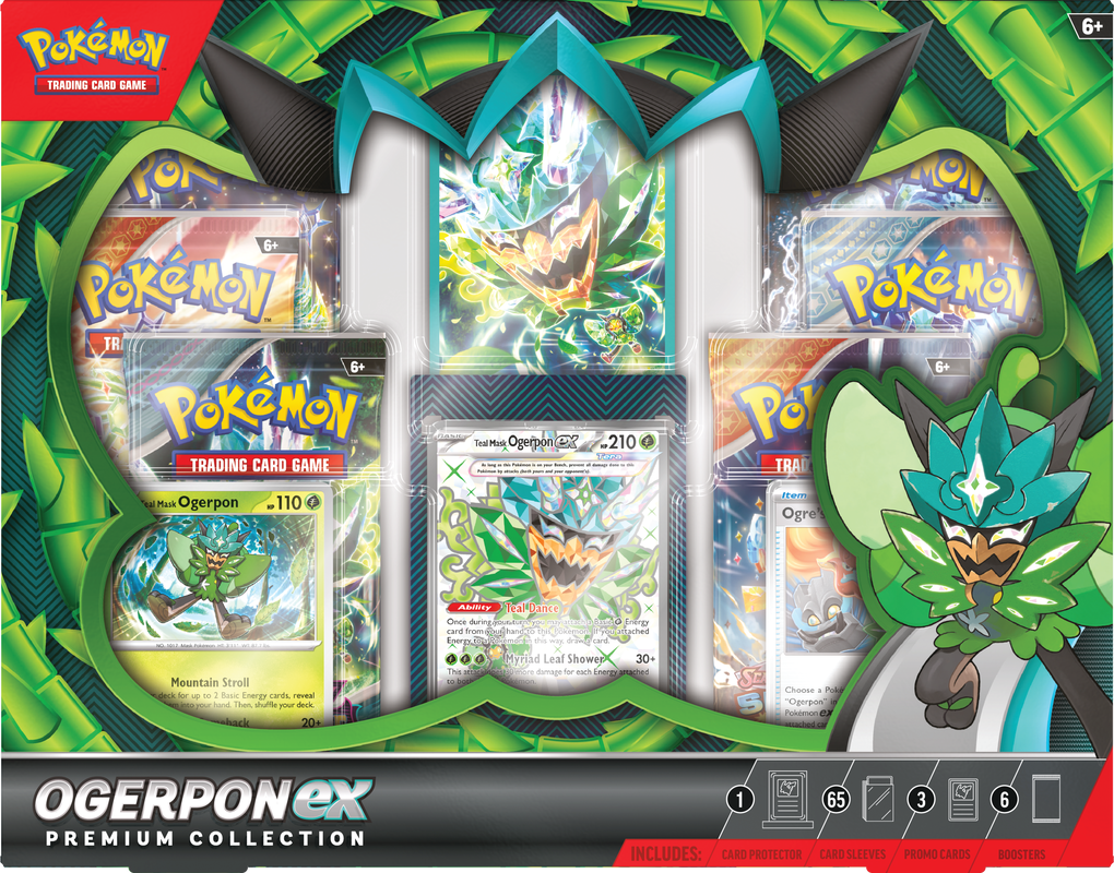 Pokemon Ogerpon Ex Premium Collection