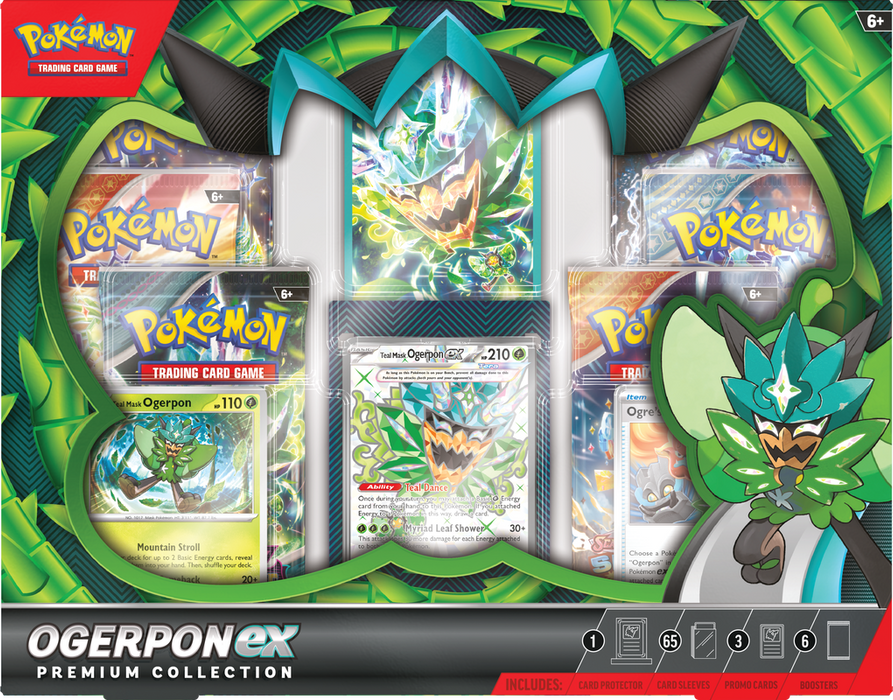 Pokemon Ogerpon Ex Premium Collection