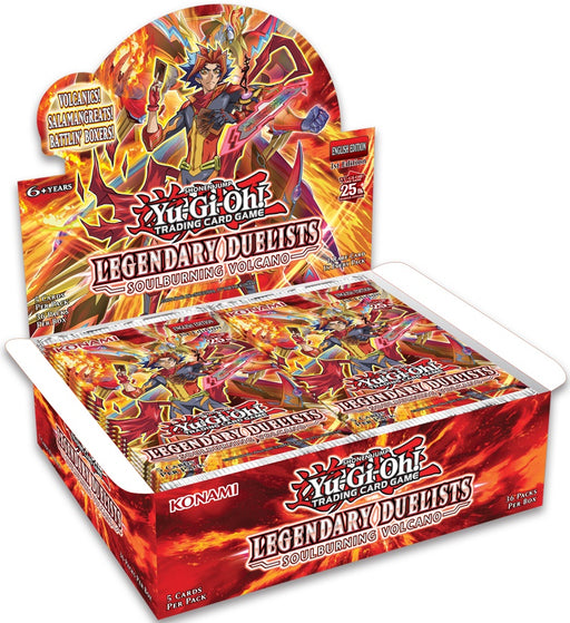 Yu-Gi-Oh! Legendary Duelists Soulburning Volcano Booster Box - Pastime Sports & Games