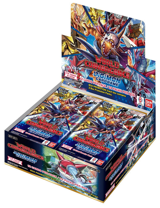Digimon World Convergence Booster Box - Pastime Sports & Games