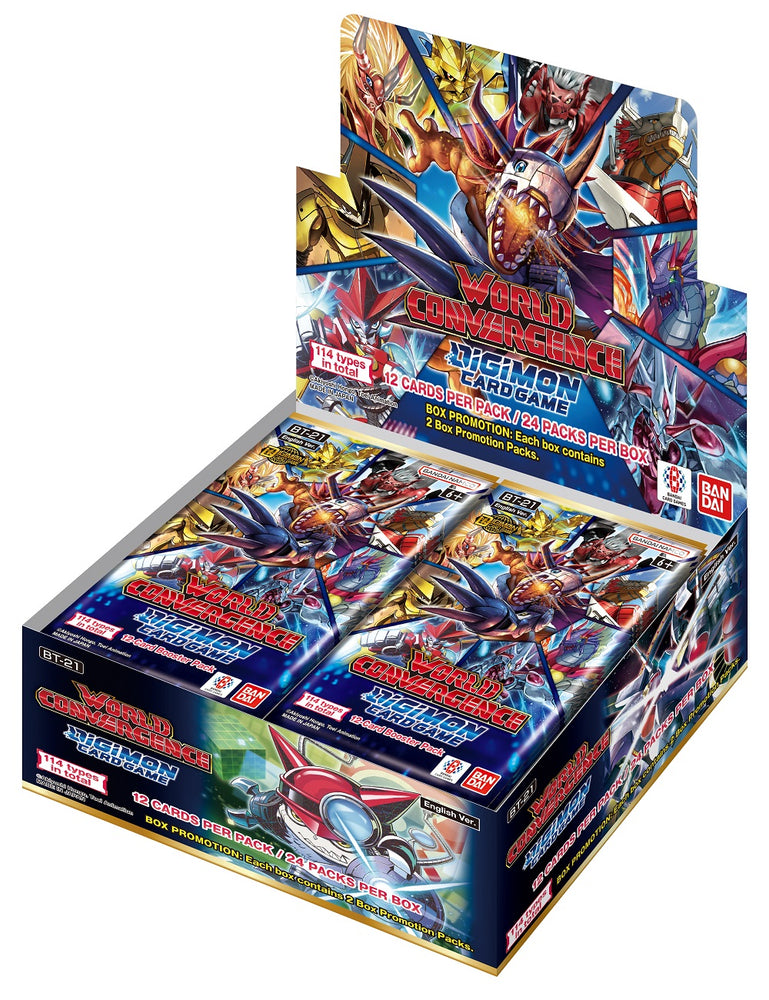 Digimon World Convergence Booster Box - Pastime Sports & Games