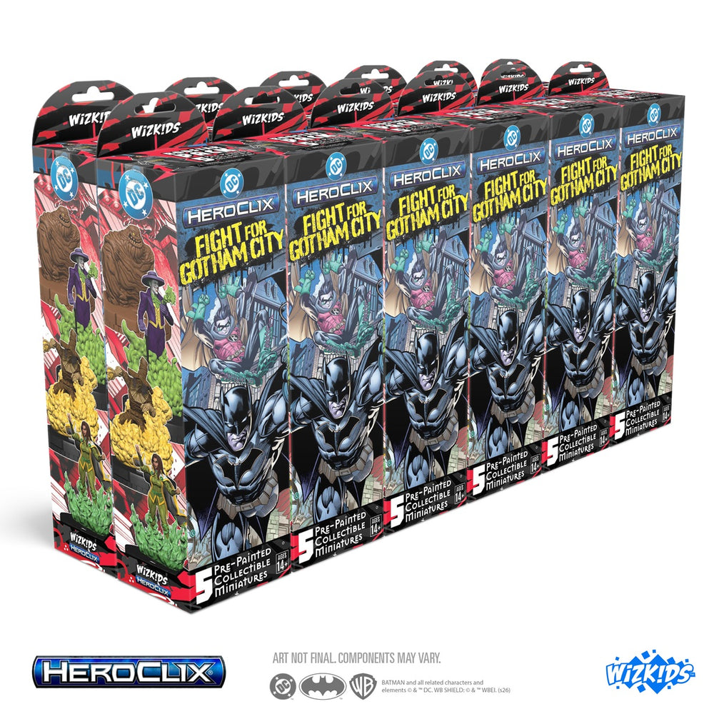 HeroClix DC Fight For Gotham City Vault Booster Brick/Box - Pastime Sports & Games