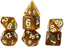 Sirius Dice 7-Piece Dice Set Gaming Treasures Unearthed Peridot - Pastime Sports & Games
