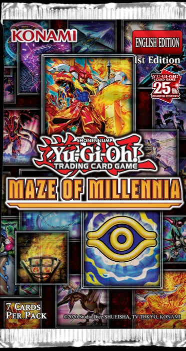 Yu-Gi-Oh! Maze Of Millennia Booster Box - Pastime Sports & Games