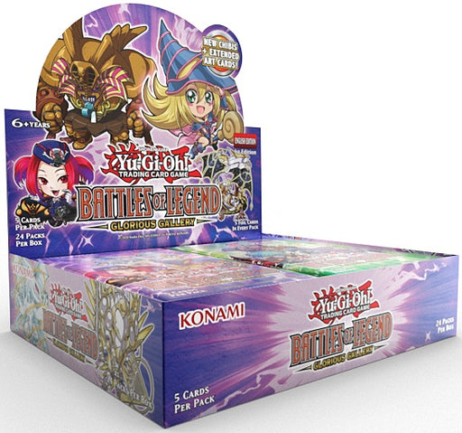 Yu-Gi-Oh! Battles of Legend Glorious Gallery Booster Box/Case - Pastime Sports & Games